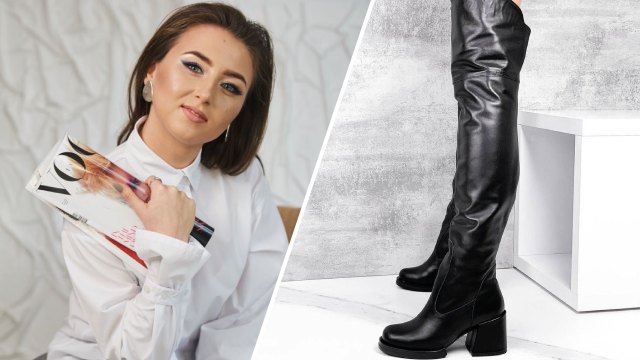 Як правильно обрати чоботи ботфорти – поради стиліста