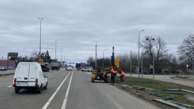 Участок трассы Киев-Чоп закрыли на три дня