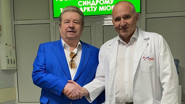 Михайло Поплавський подарував дороге обладнання для Інституту серця