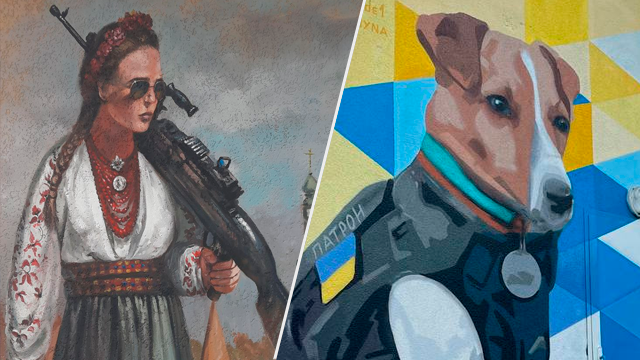 Топ муралов, которые появились во время полномасштабной войны