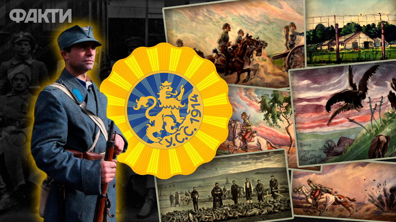 Не тільки воювали, а й творили! Як січові стрільці розповідали про війну через малюнки Мистецтво Українських січових стрільців