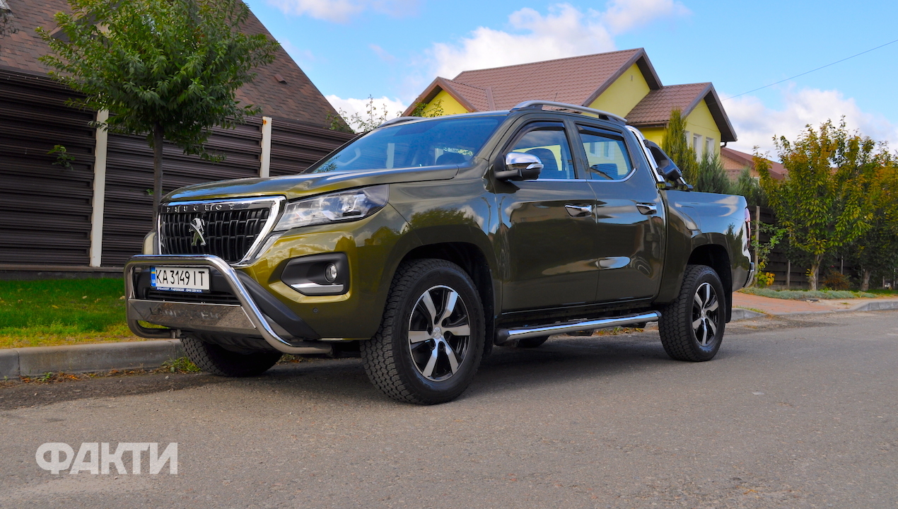 Peugeot Landtrek– тест-драйв пікапа (фото)