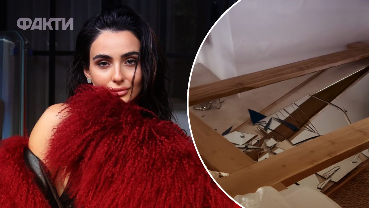 Анна Трінчер розбила дзеркало